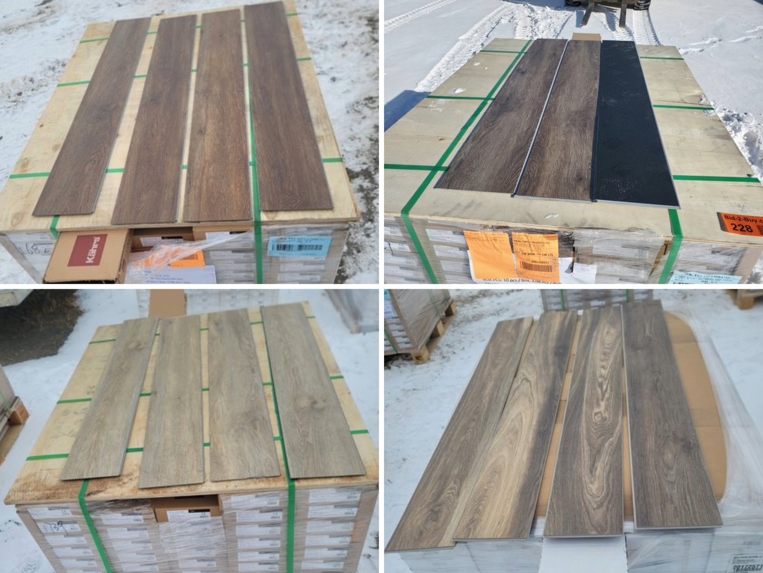 Waterproof Luxury Vinyl Click Planks (135137)