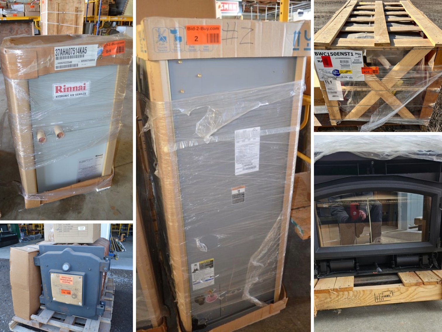 Surplus HVAC Inventory & Equipment to Ongoing Operations (136247)