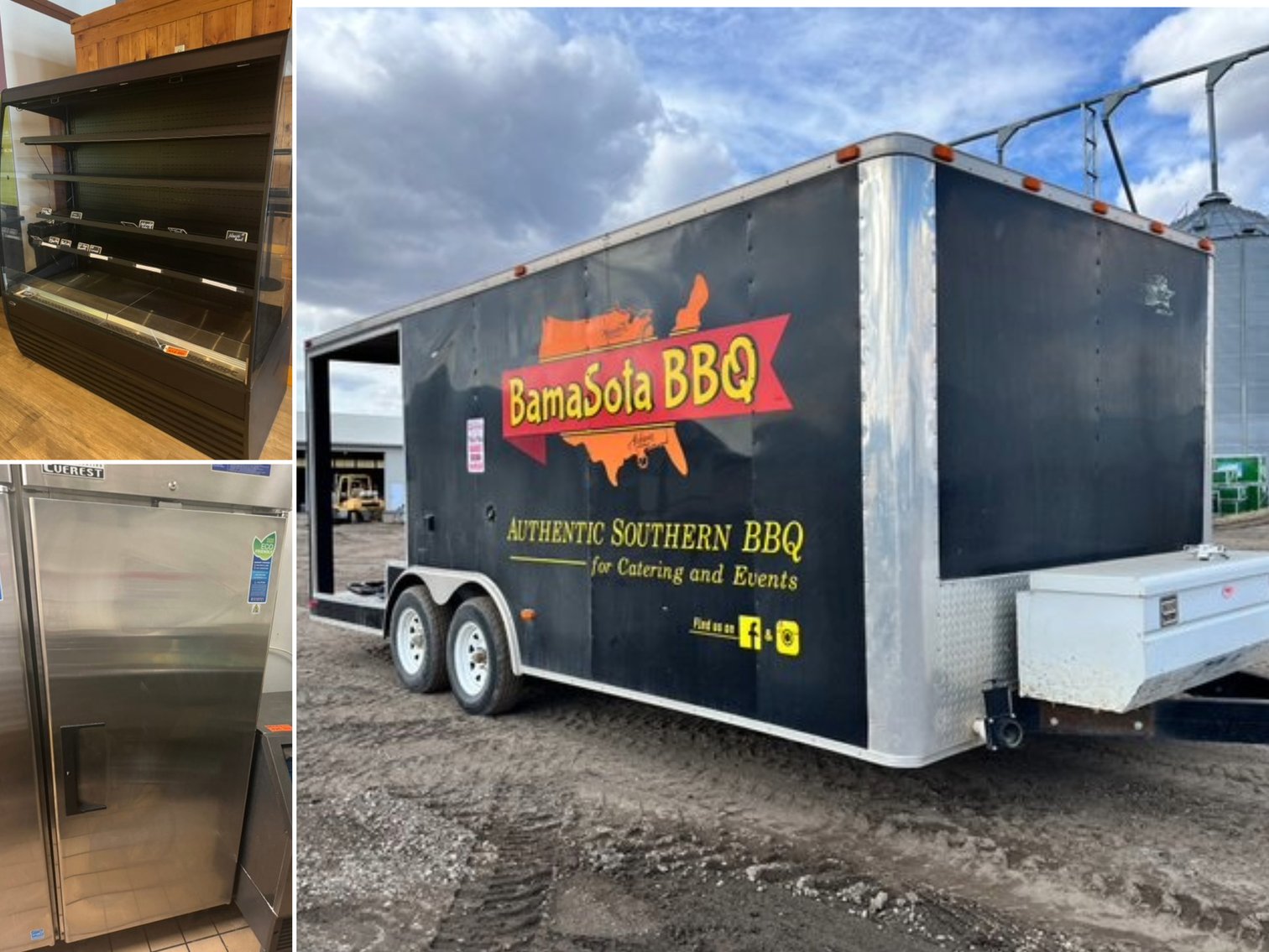 2011 Cargo South Enclosed Food Trailer With Porch & Restaurant Equipment (137877)