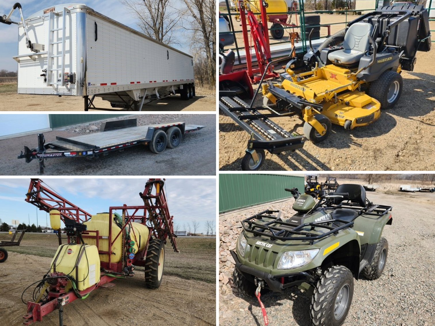 Farm Equipment, Timpte Grain Hopper, Trailers, Vehicles, Lawn & Garden