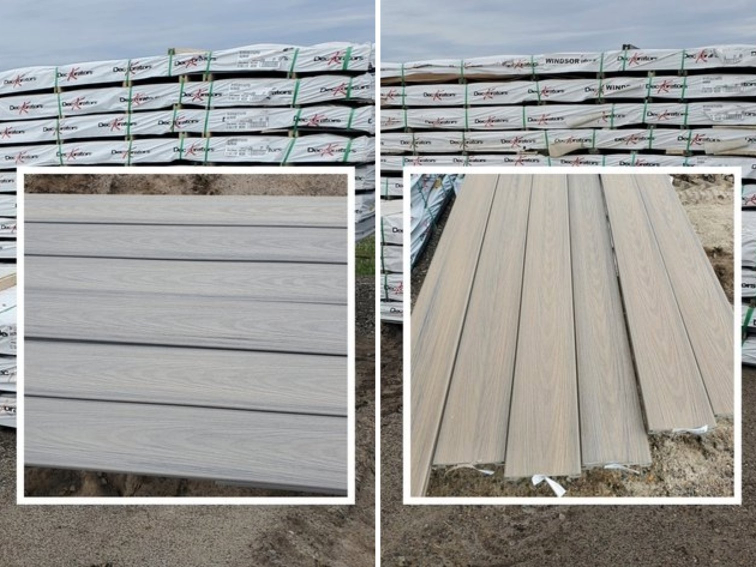 Deckorators 20' Slotted Composite Deck Boards 139568