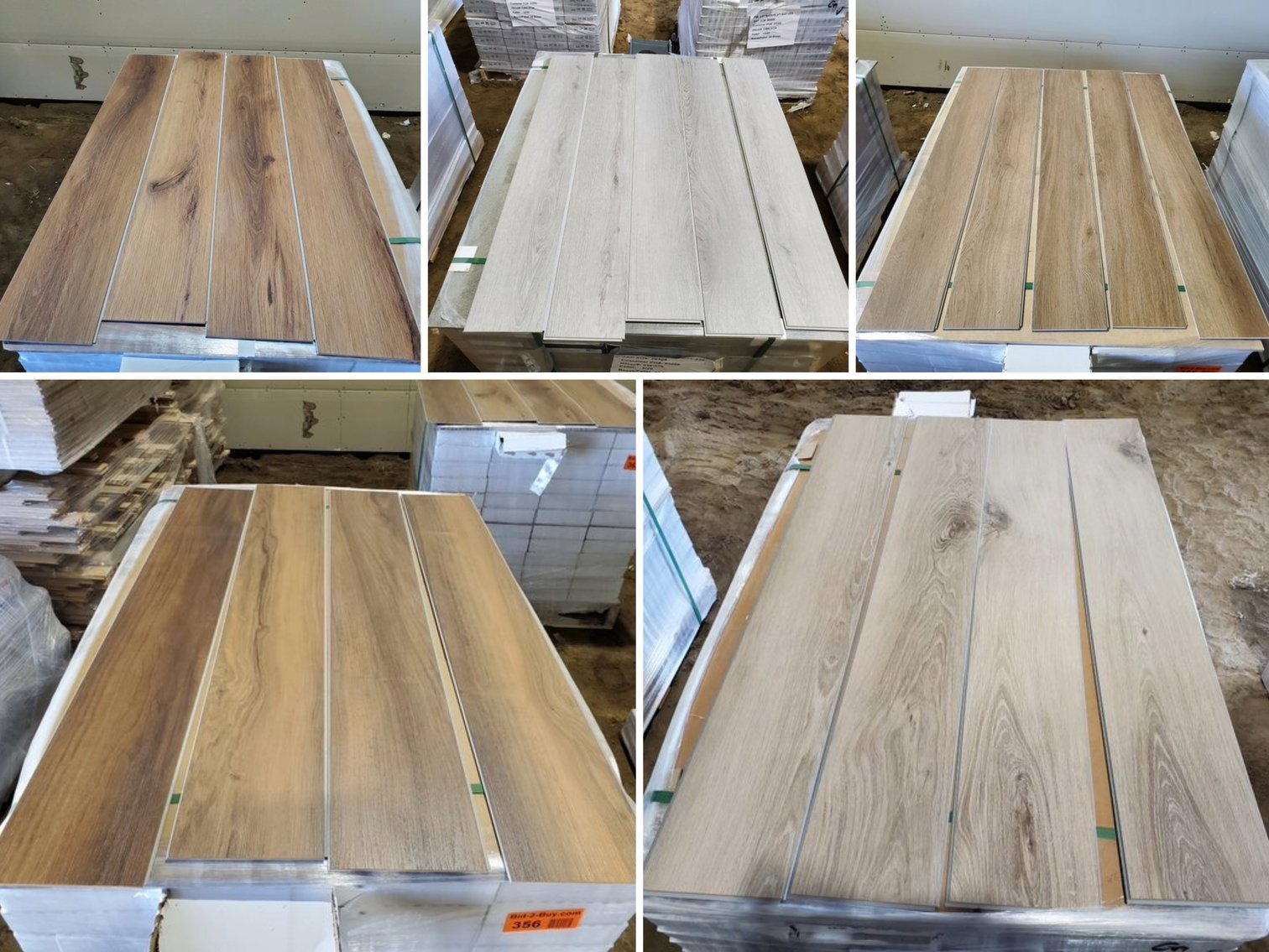 Waterproof Luxury Vinyl Click Plank Flooring (141170)