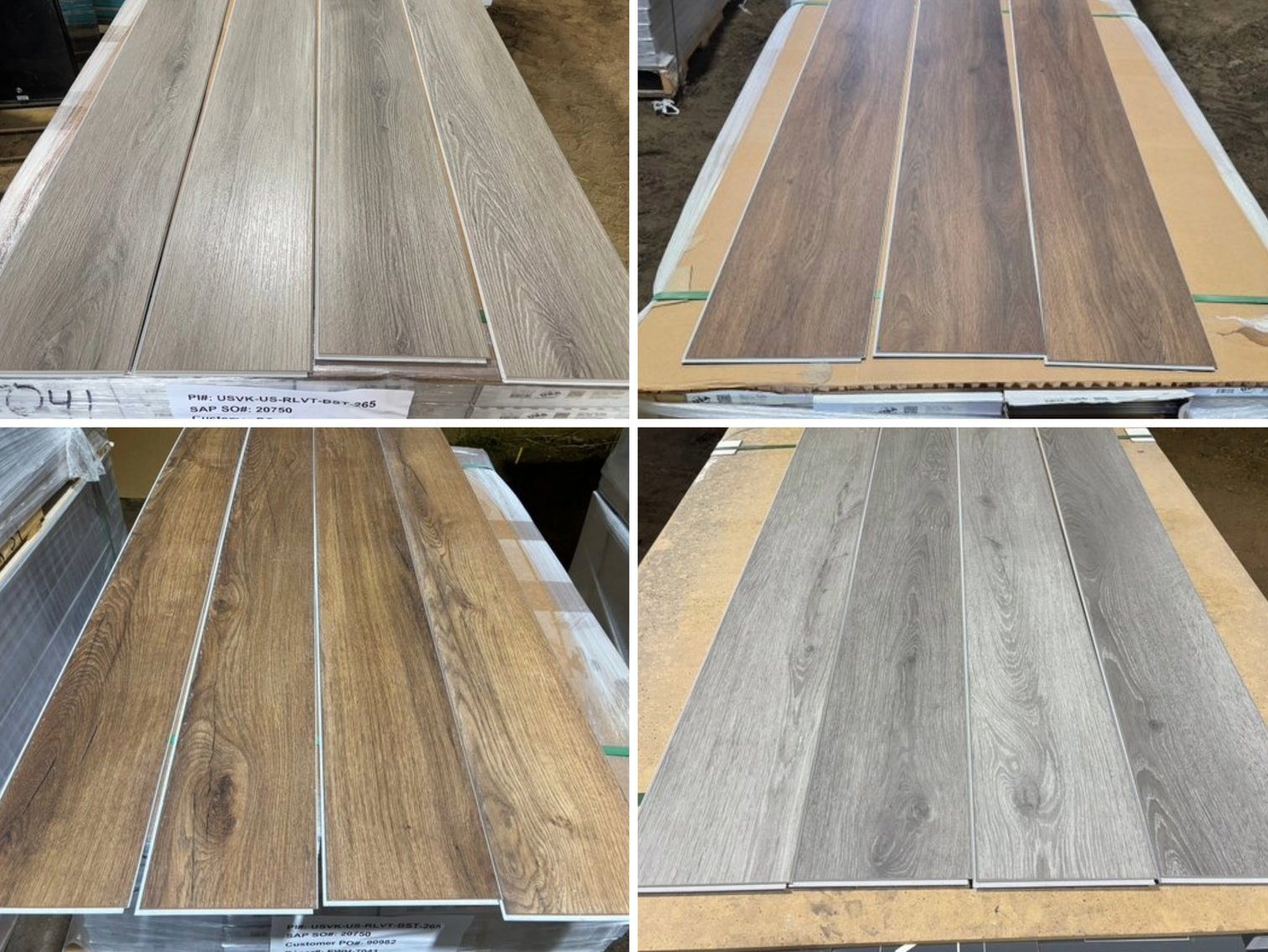 Waterproof Luxury Vinyl Click Plank Flooring (143287)