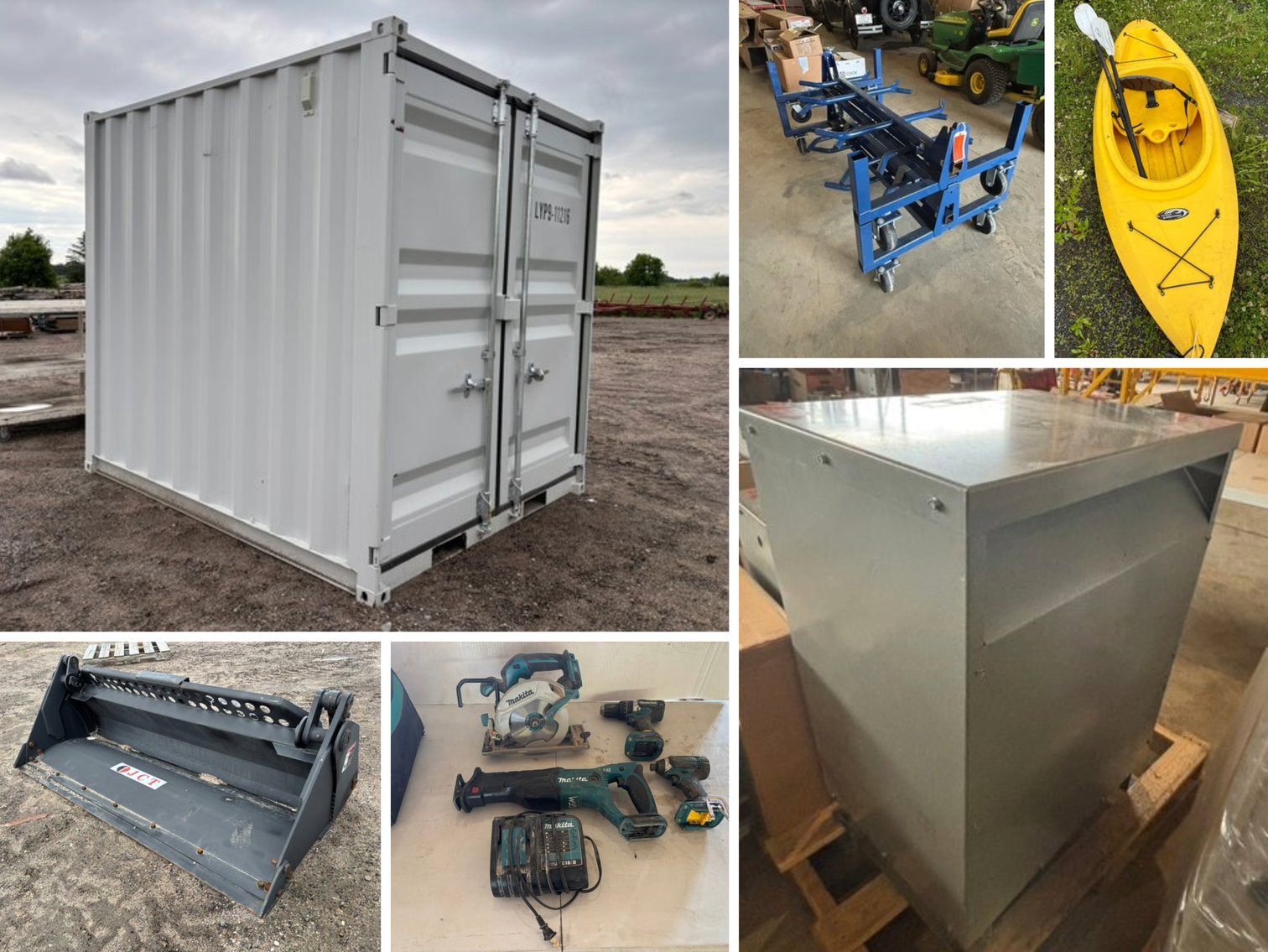 Multi Party: Mechanical Contractor Surplus, Tools, Kayak & More (142606)