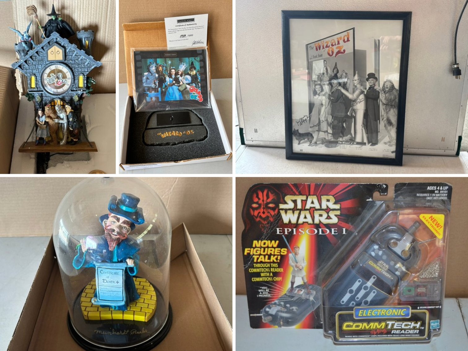 Wizard of Oz, Star Wars, Star Trek & TY Beanie Babies Collection (143580)