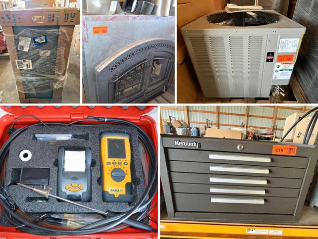 Image for Surplus HVAC Inventory and Tools to Ongoing Operations (146768)