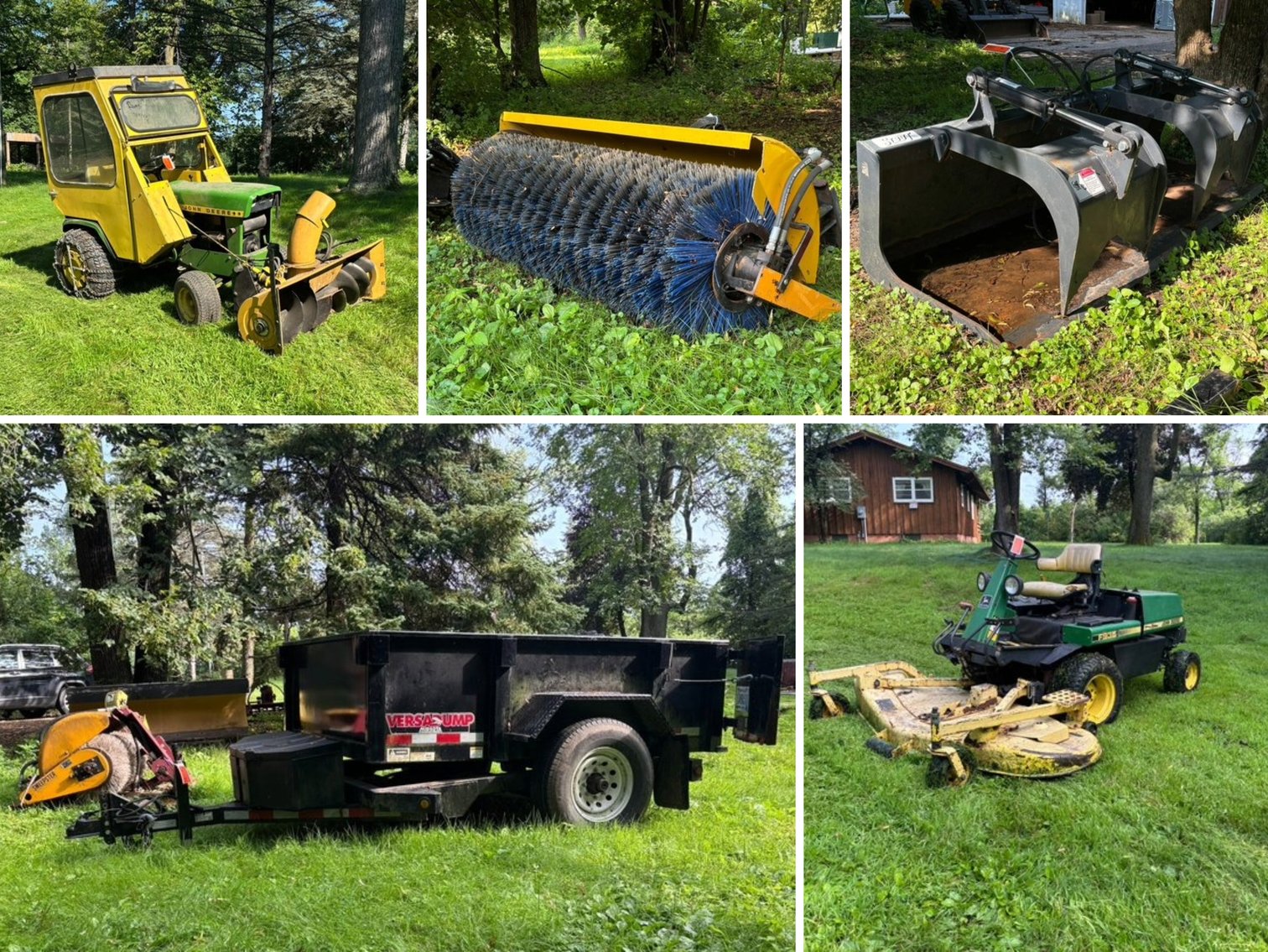 Elk River Estate: Mowers, Power Tools, Implements, Outdoor Equipment & More (145586)