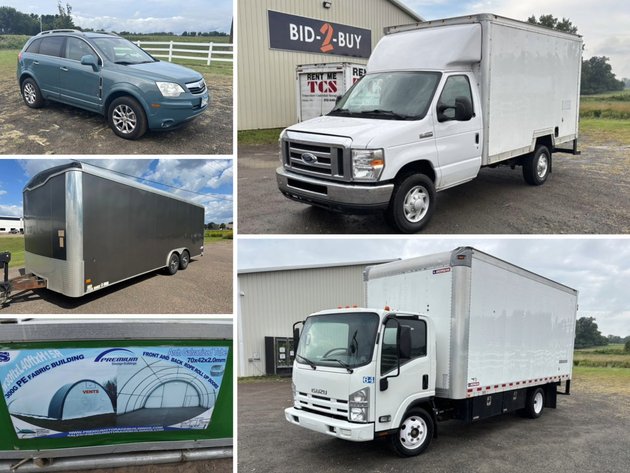 Image for Vehicles, Box Trucks, New Storage Buildings, Tires & More! (147775)