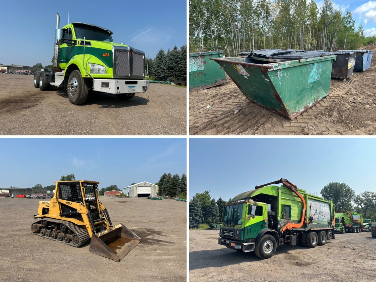 Recycling Trucks & Equipment Surplus to Ongoing Operations (146993)