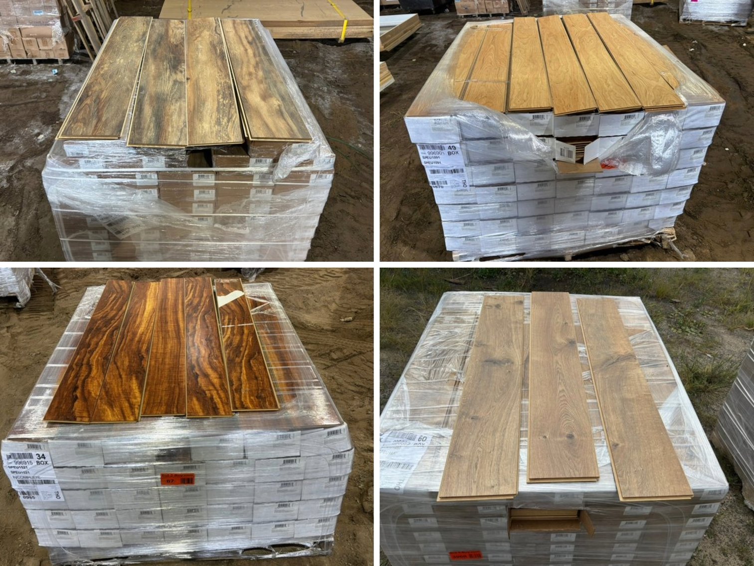 Water Resistant Click Plank Flooring, Over 13,000 Sq Ft (149981)