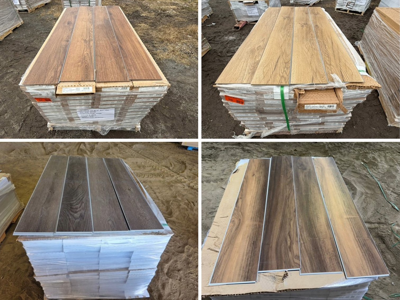 Waterproof Luxury Vinyl Click Plank Flooring (150934)