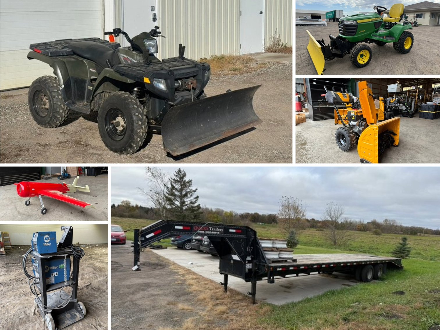 Multi-Party Equipment: AC Planes, Hoists, Snow & Lawn Equipment, Electrical Supplies (150613)