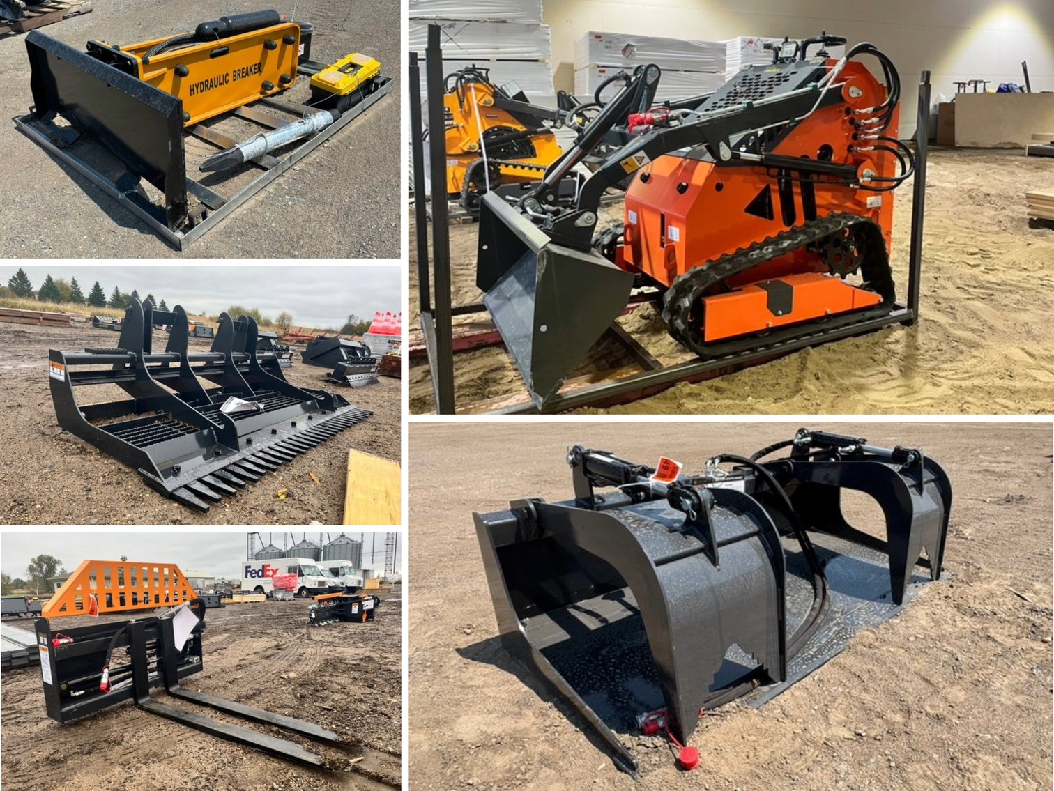 Brand New Equipment & Attachments (150399)