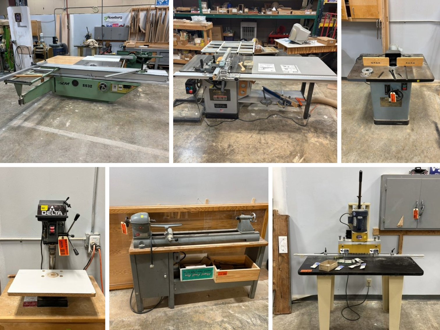 Cabinet Shop Retirement Auction (151547)