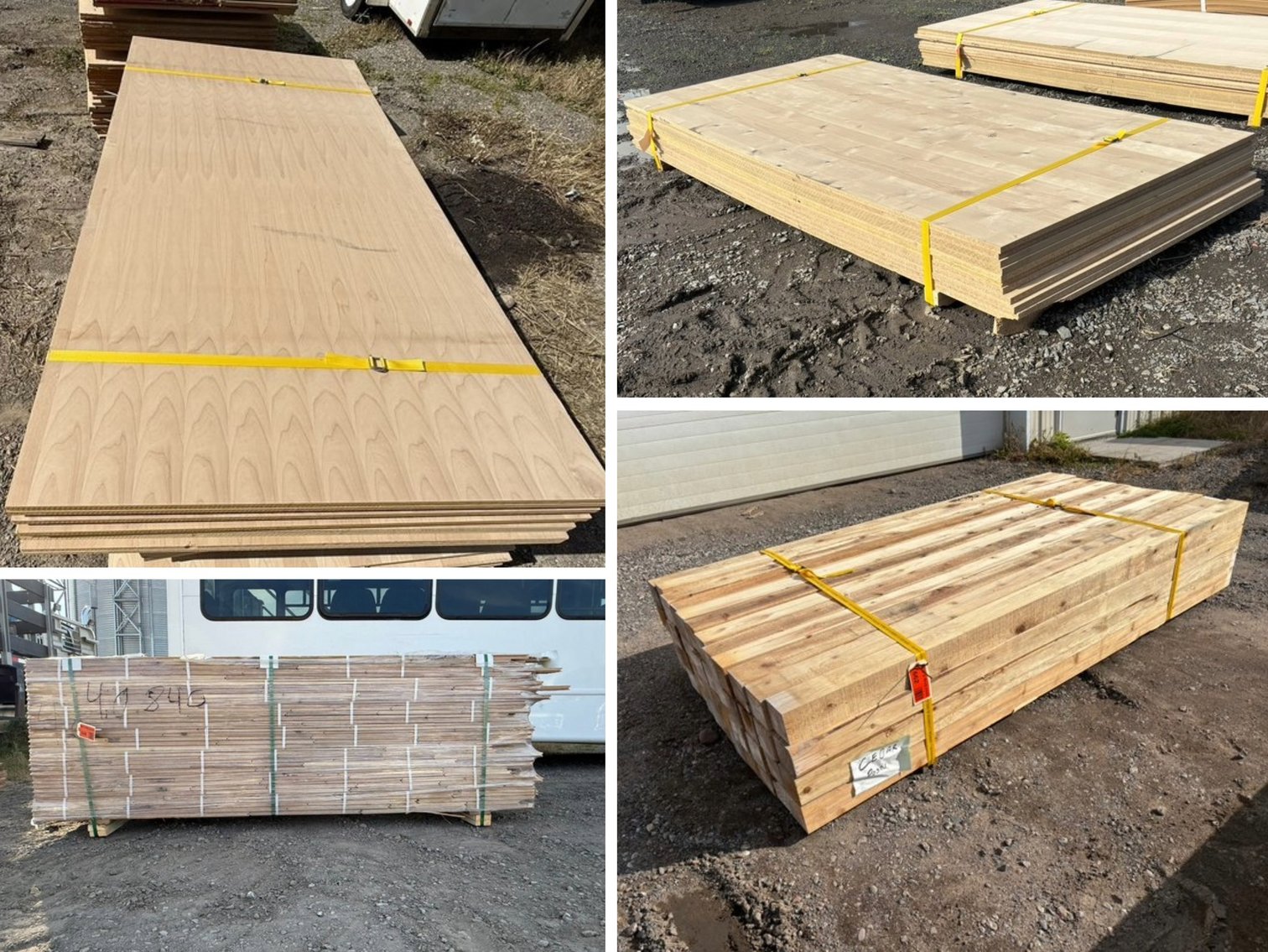 Surplus Lumber: Sheet Goods, Flooring, Paneling, Moulding & More (150558)