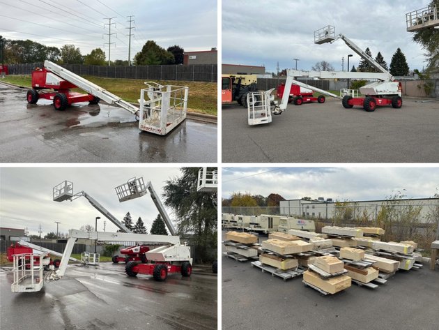 Image for (3) Snorkel Telescopic Boom Manlifts  (151594)