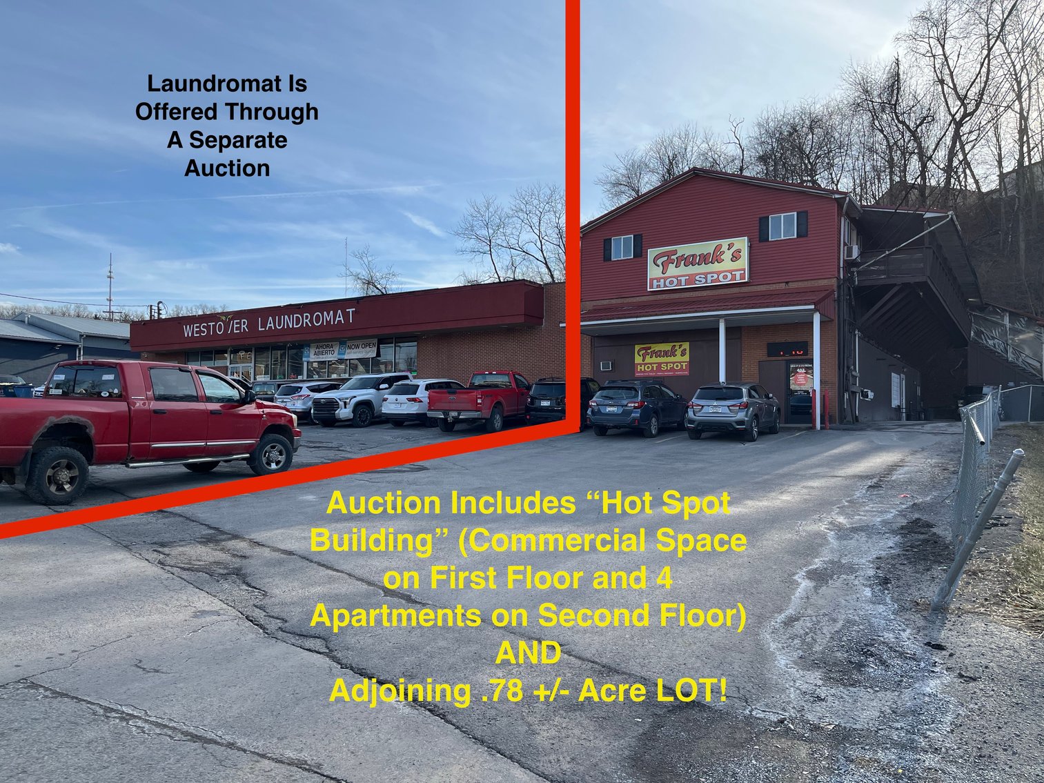 Image for LAND! APARTMENTS! COMMERCIAL SPACE! Income Producing Property and Development Opportunity! Bidding is open now and begins closing on Thursday March 26th, at 6:00 p.m.