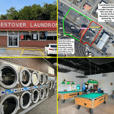 Image for CASHFLOW! ONLINE AUCTION! Laundromat and Real Estate Auction in Westover! Bidding is open now and begins closing on Thursday, March 26th, at 6:00 p.m.