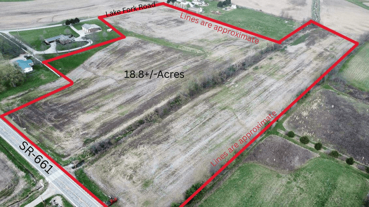 18+ Acres, Utica OH