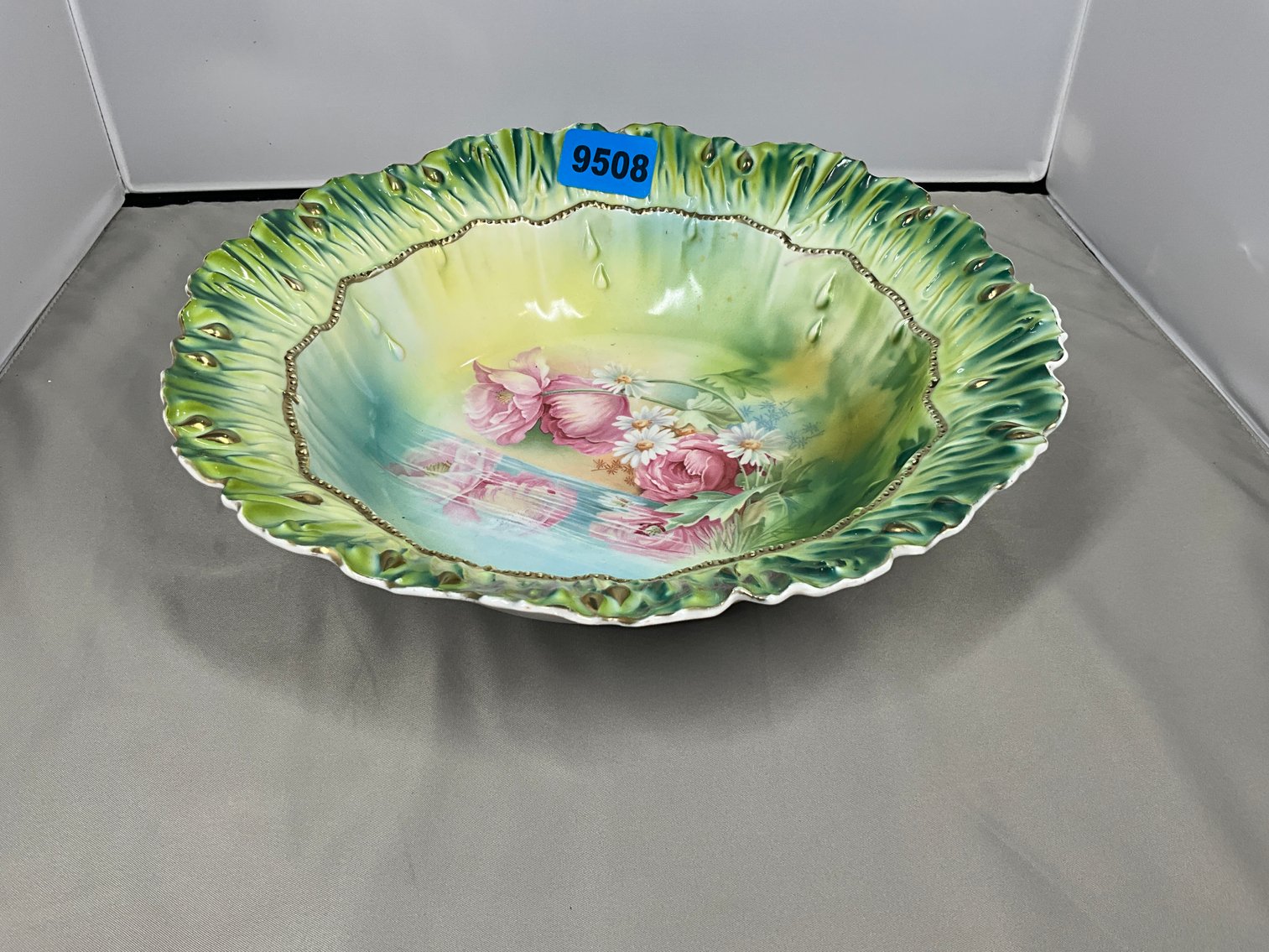 Image for RS Prussia Porcelain & Vintage Brass Bell Auction
