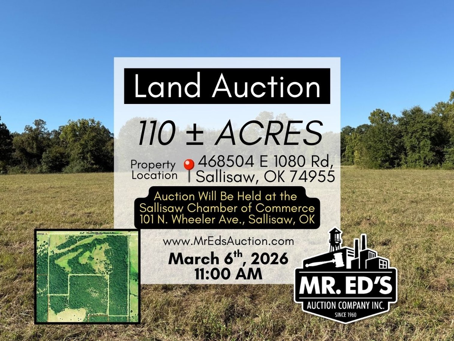 Image for Sallisaw Land Auction