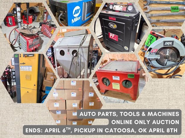 Image for Auto Parts, Tools & Machines