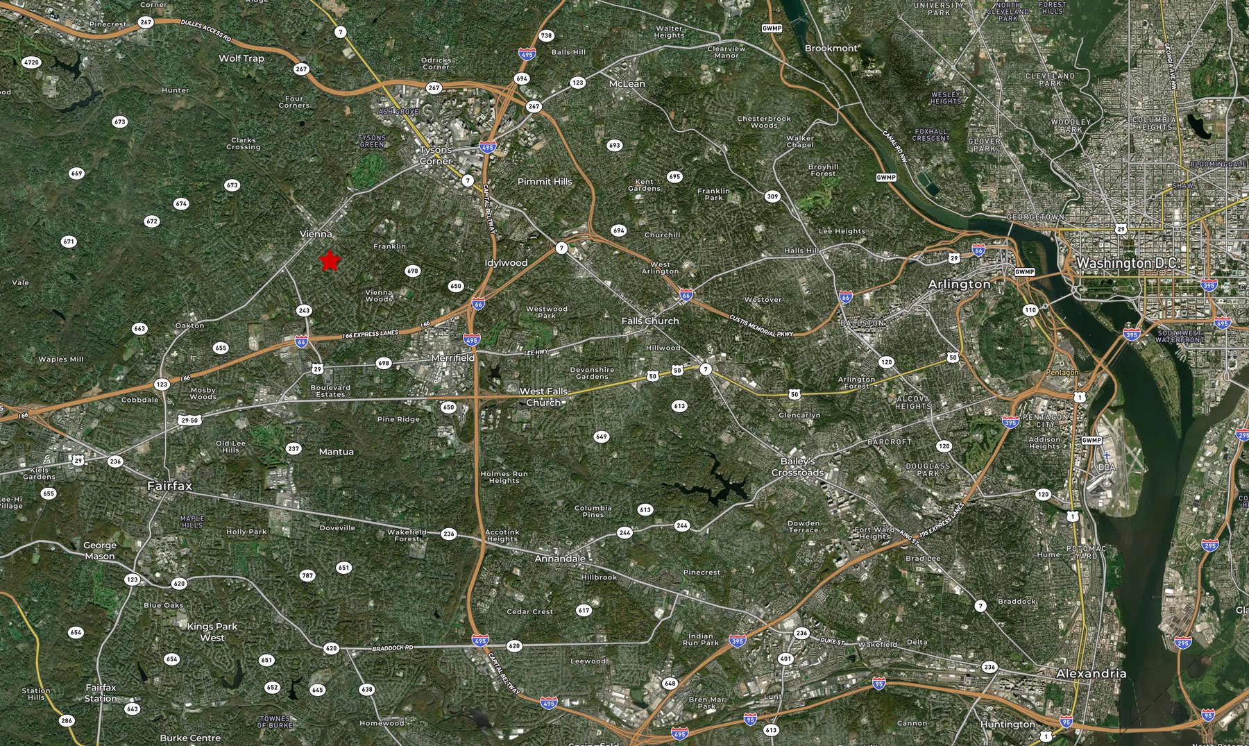 Image for 3 BR/1 BA Home w/Basement on .33 +/- Acre Lot in The Heart of Vienna, VA--SELLING to the HIGHEST BIDDER!!