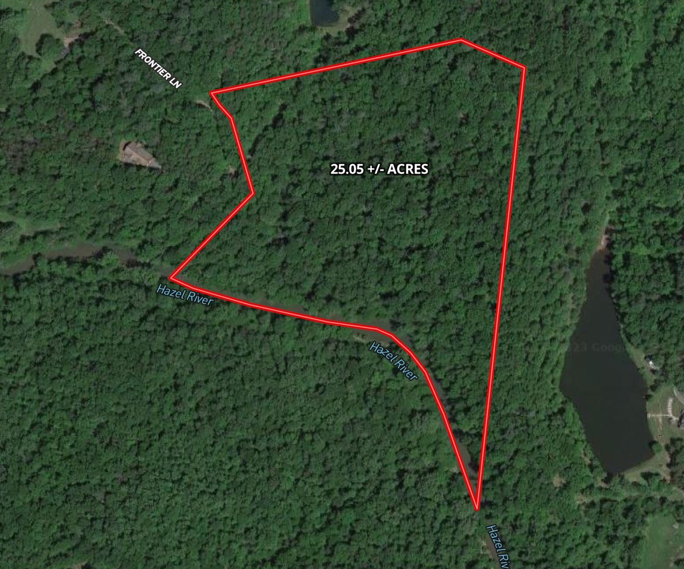 Image for 3 BR/2 BA Home w/Basement & 1,400' +/- of Hazel River Frontage on 25 +/- Acres in Culpeper County, VA--SELLING to the HIGHEST BIDDER via ONLINE ONLY BIDDING!!