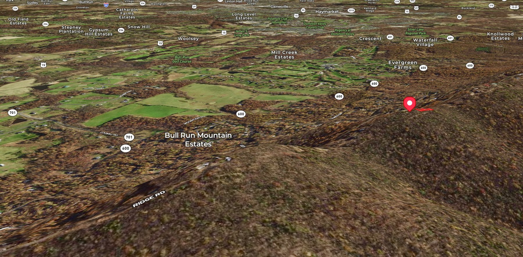 Image for 2 Lots Totaling 1.12 +/- Acres w/AMAZING Views on Top of Bull Run Mountain in Prince William County, VA--SELLING to the HIGHEST BIDDER via ONLINE ONLY BIDDING!!