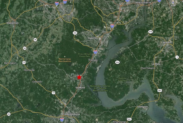 Image for 1.1 +/- Acre Corner Lot Yards From the Heart of Retail/Business on Garrisonville Rd. (Rt. 610) in Stafford County, VA--ONLINE ONLY BIDDING!!