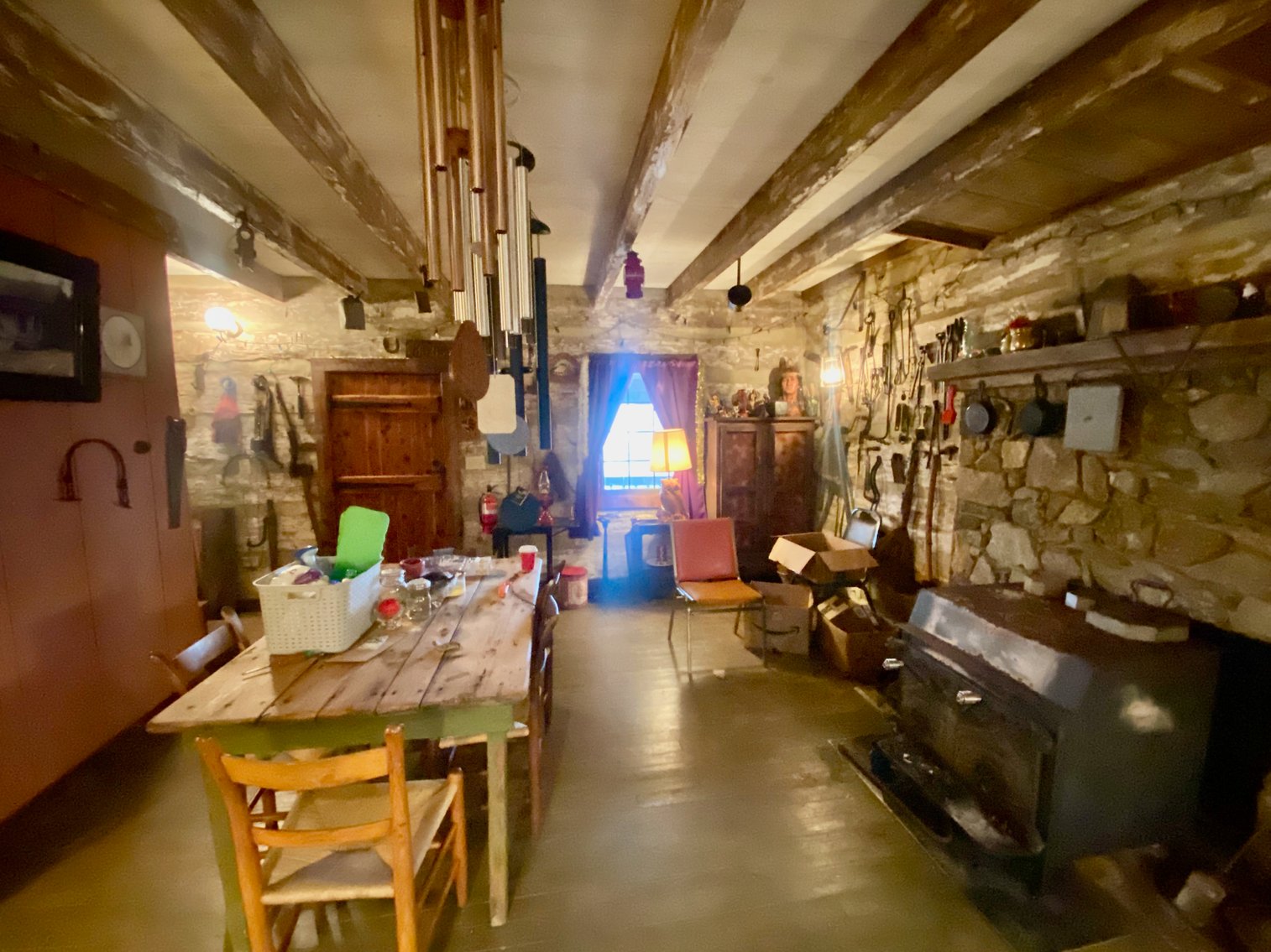 Image for 4 BR/1.5 BA Period Correct Relocated 1850's Log Cabin on 10 +/- Acres w/Amazing Mountain Views in Greene County, VA--ONLINE ONLY BIDDING!!