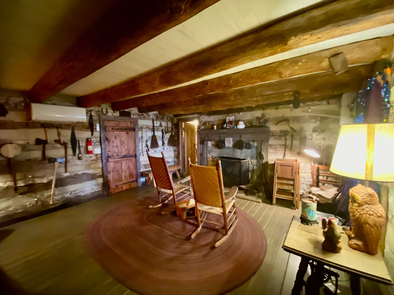 Image for 4 BR/1.5 BA Period Correct Relocated 1850's Log Cabin on 10 +/- Acres w/Amazing Mountain Views in Greene County, VA--ONLINE ONLY BIDDING!!