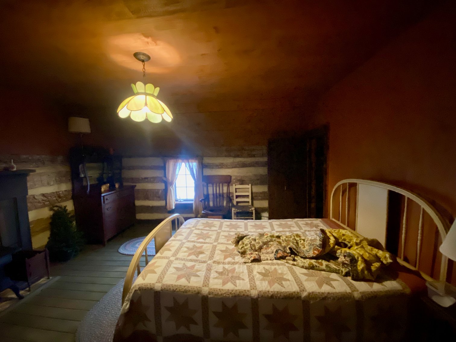 Image for 4 BR/1.5 BA Period Correct Relocated 1850's Log Cabin on 10 +/- Acres w/Amazing Mountain Views in Greene County, VA--ONLINE ONLY BIDDING!!