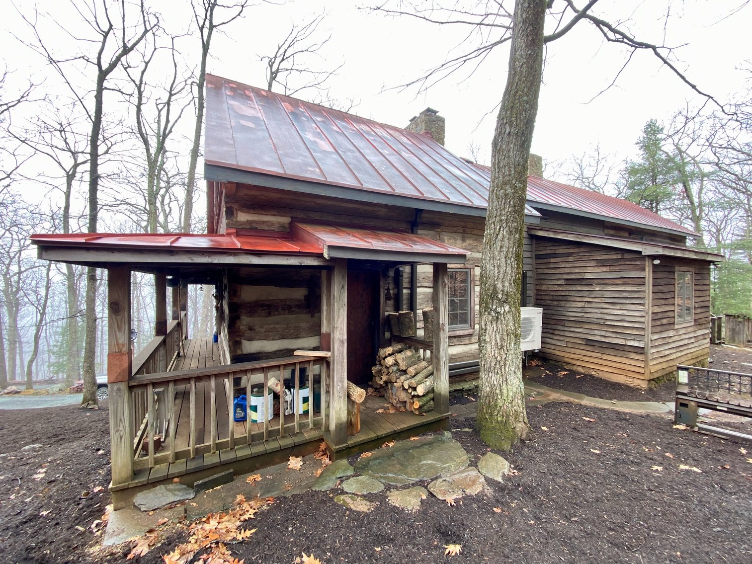 Image for 4 BR/1.5 BA Period Correct Relocated 1850's Log Cabin on 10 +/- Acres w/Amazing Mountain Views in Greene County, VA--ONLINE ONLY BIDDING!!