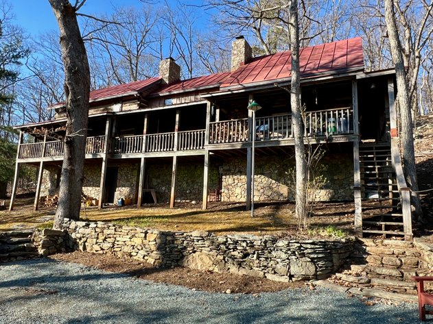 Image for 4 BR/1.5 BA Period Correct Relocated 1850's Log Cabin on 10 +/- Acres w/Amazing Mountain Views in Greene County, VA--ONLINE ONLY BIDDING!!