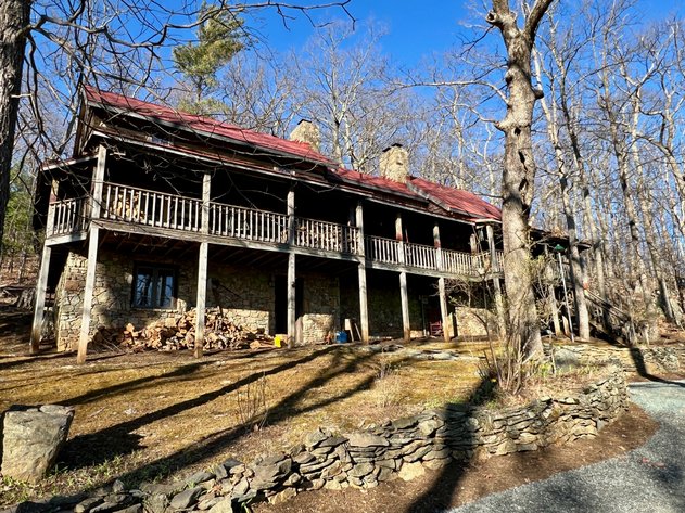 Image for 4 BR/1.5 BA Period Correct Relocated 1850's Log Cabin on 10 +/- Acres w/Amazing Mountain Views in Greene County, VA--ONLINE ONLY BIDDING!!