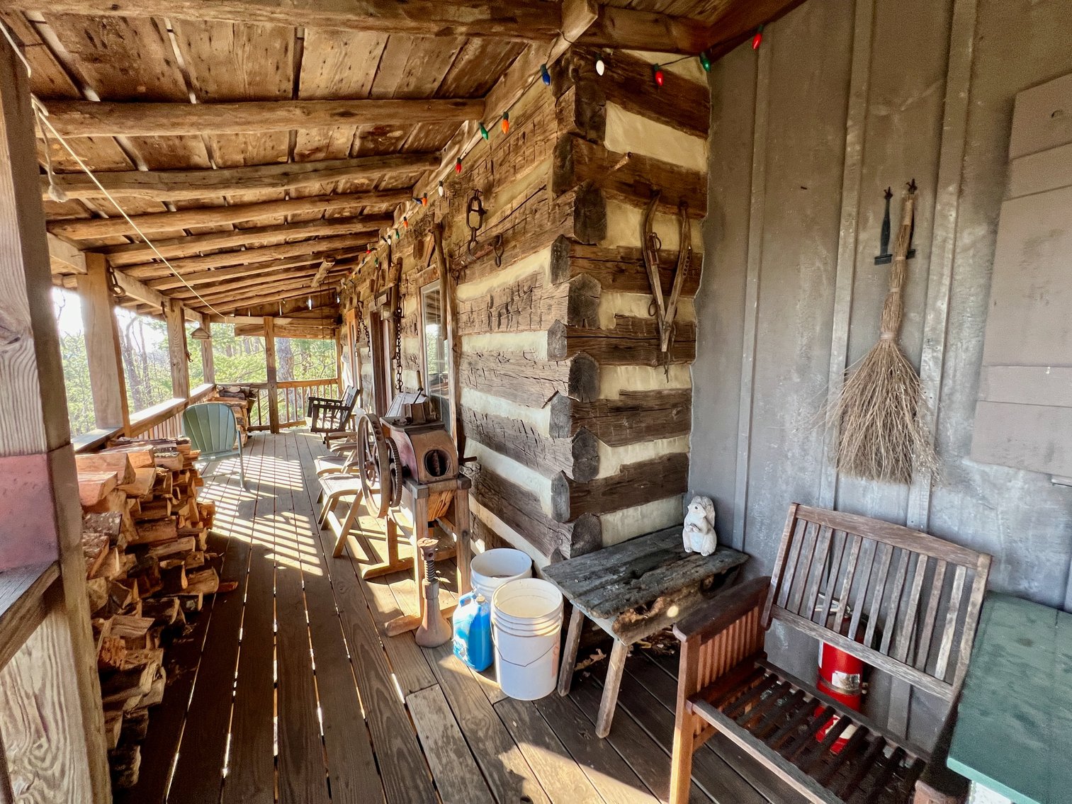 Image for 4 BR/1.5 BA Period Correct Relocated 1850's Log Cabin on 10 +/- Acres w/Amazing Mountain Views in Greene County, VA--ONLINE ONLY BIDDING!!