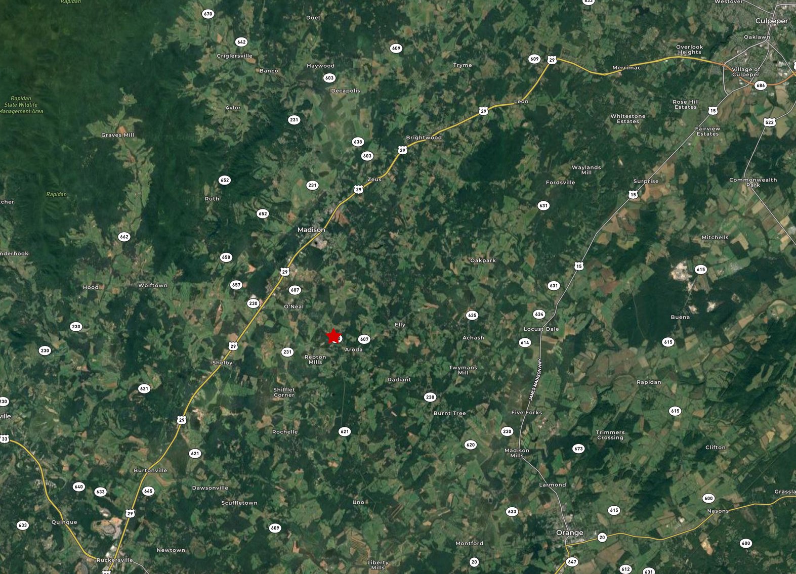 Image for 3 BR/1 BA Home w/Garage/Shop on 7 +/- Acres in Madison County, VA