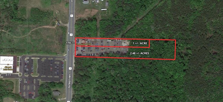 Image for 3.48 +/- Acres Zoned C3 & MZ w/Office Building Fronting Rt. 1 & Located Only Steps From the Future Kalahari Resort!!  ONLINE ONLY BIDDING!!