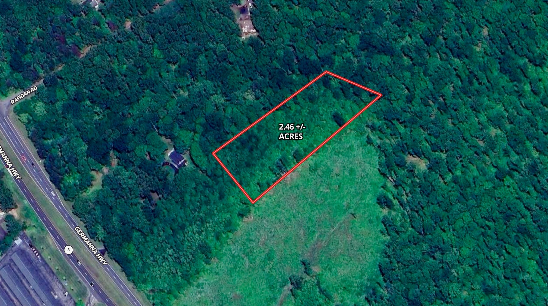 Image for 2 Commercially Zoned Land Parcels Totaling 4.9 +/- Acres Fronting Rt. 3 in Orange County, VA--ONLINE ONLY BIDDING!!