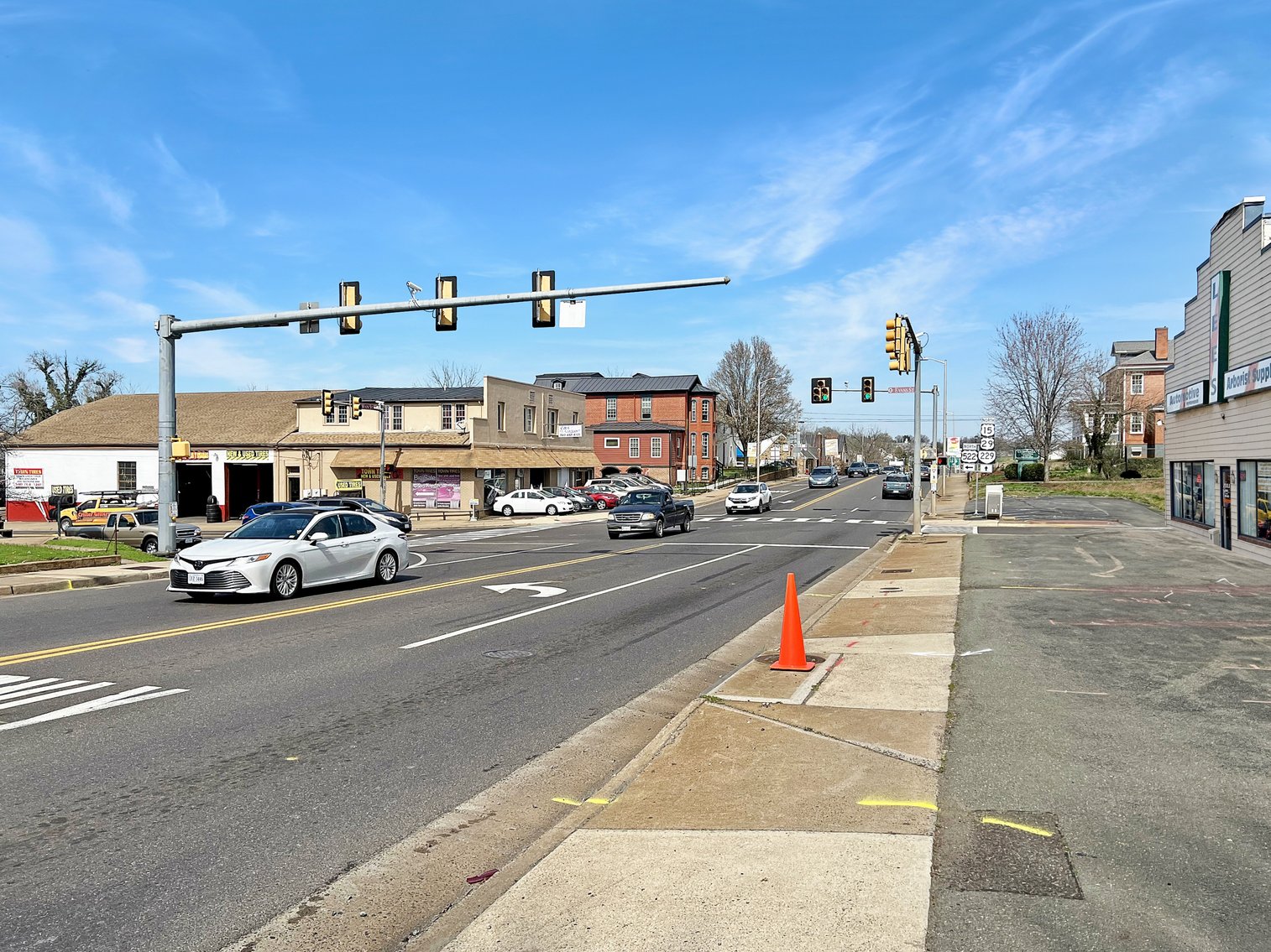 Image for 2 Commercial Buildings on .49 +/- Acre Corner Lot on Main Street Culpeper, VA--SELLING to the HIGHEST BIDDER!!