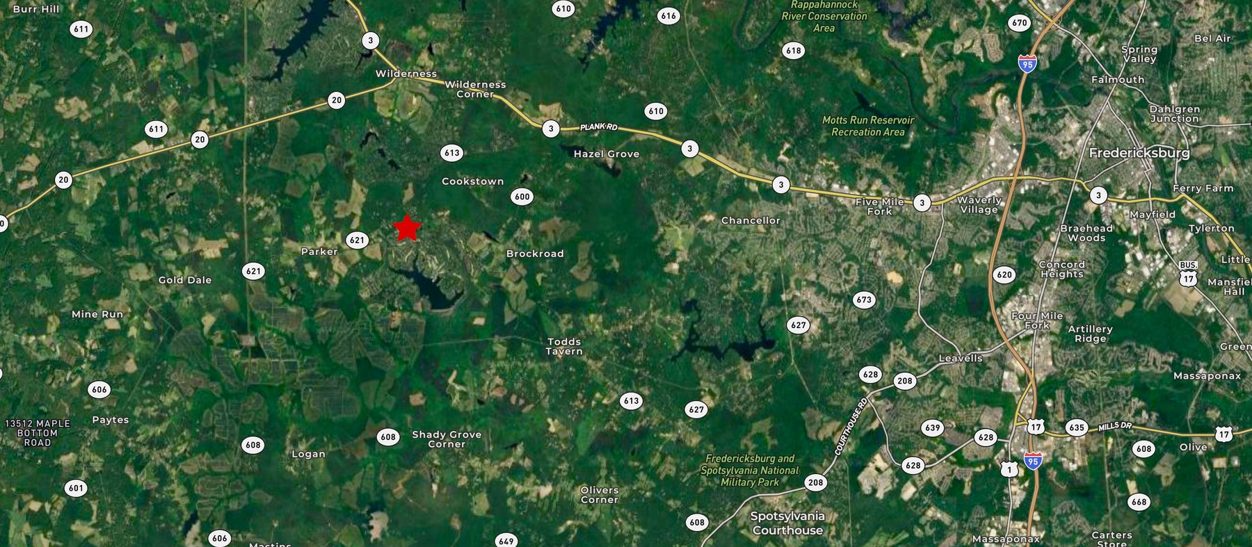 Image for 3 BR/2 BA Home on .29 +/- Acre Lot in Spotsylvania County, VA