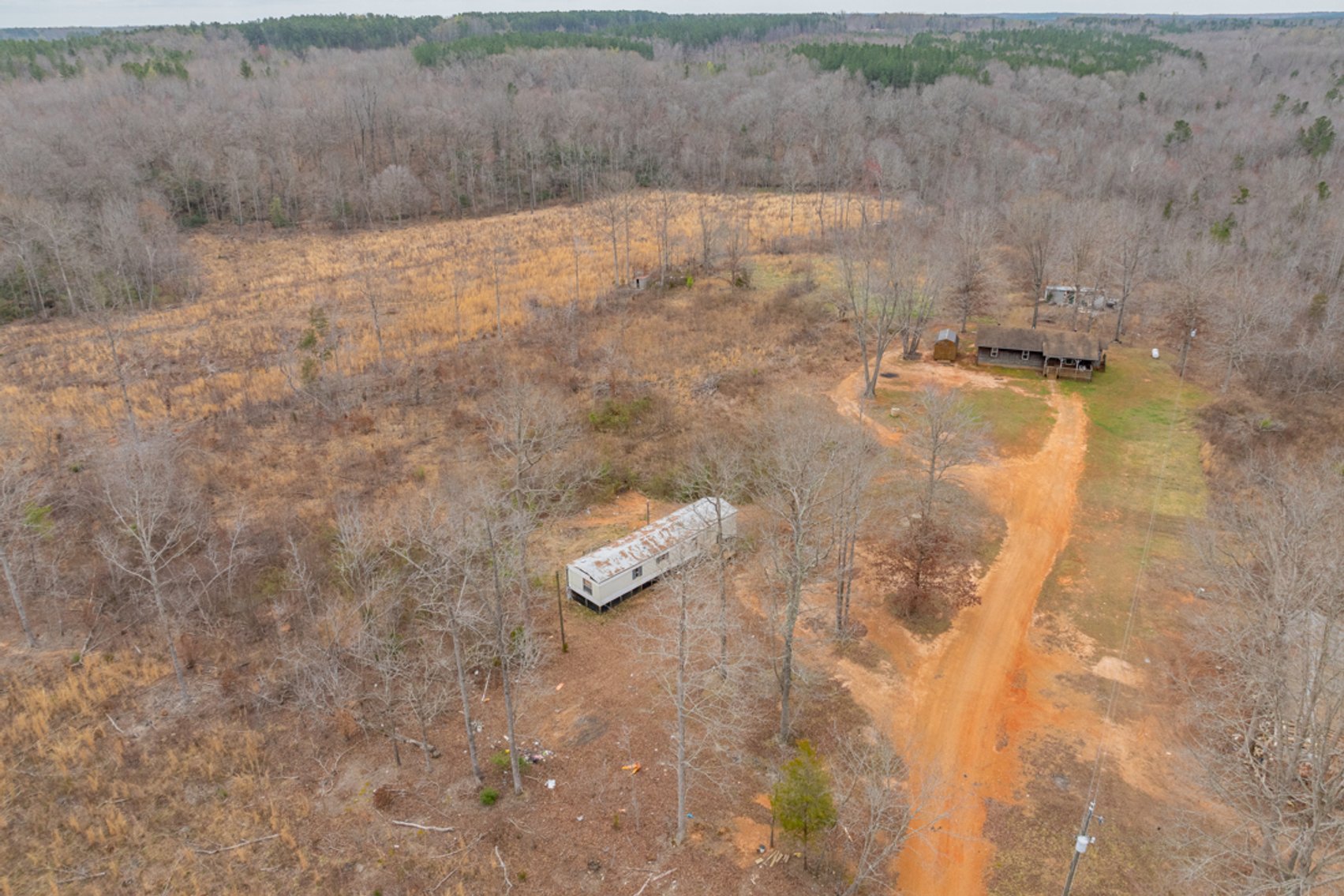 Image for 3 BR/1.5 BA Home & Mobile Home on 12.03 +/- Acres in Lunenburg County, VA--ONLINE ONLY BIDDING!!