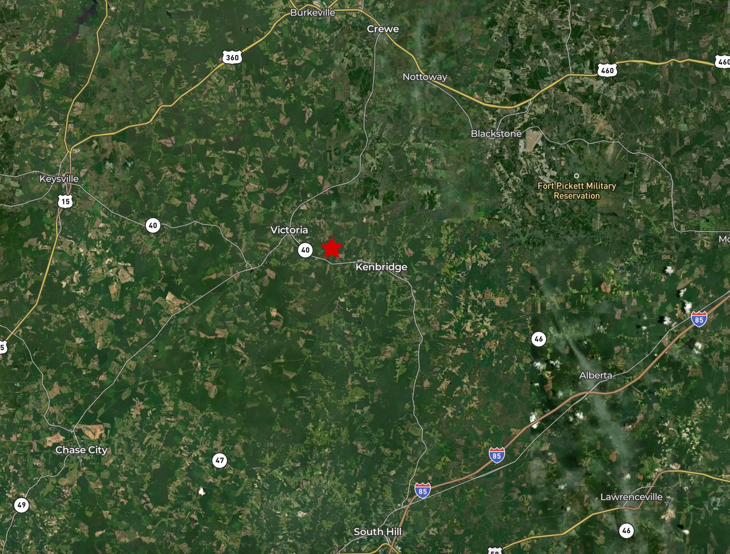 Image for 3 BR/1.5 BA Home & Mobile Home on 12.03 +/- Acres in Lunenburg County, VA--ONLINE ONLY BIDDING!!