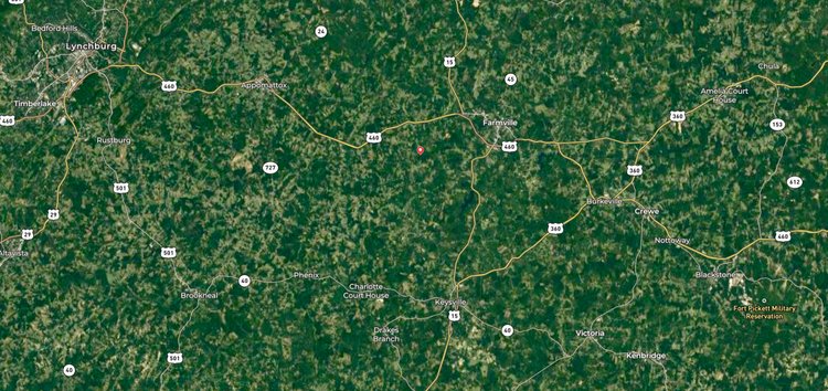 Image for 14 +/- Acre Wooded Parcel/Building Lot in Prince Edward County, VA--SELLING to the HIGHEST BIDDER via ONLINE ONLY BIDDING!!