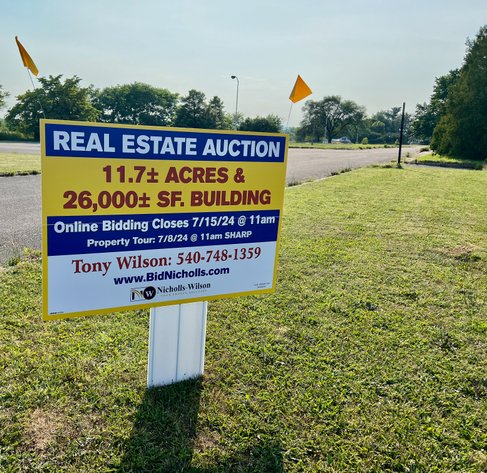 Image for 11.74 +/- Acres & 26,000 +/- sf. Former School Building w/Business Zoning in Hagerstown, MD--ONLINE ONLY BIDDING!!