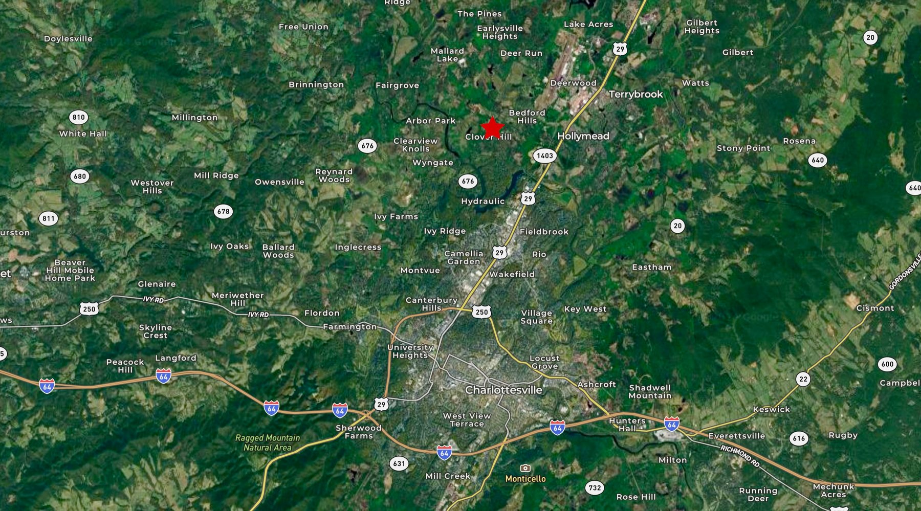 Image for 3 BR/3 BA Home w/Detached Shop on 10.4 +/- acres Close to UVA & Charlottesville Airport--Albemarle County, VA