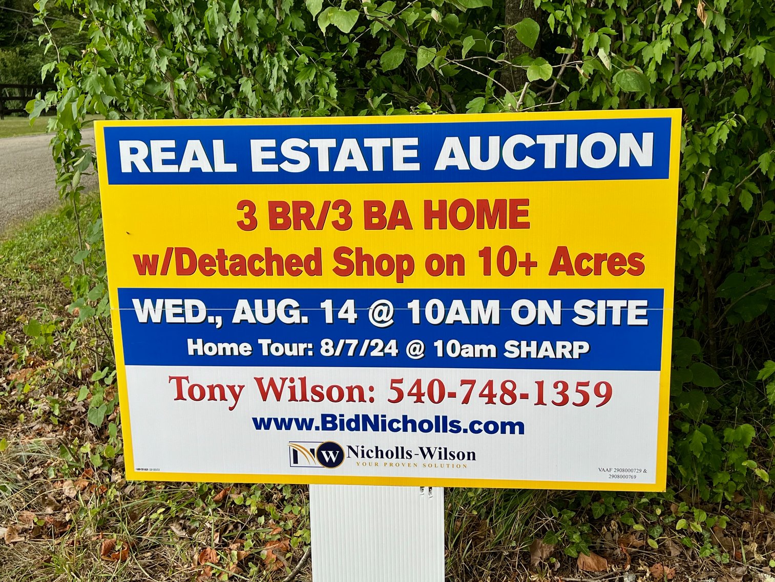 Image for 3 BR/3 BA Home w/Detached Shop on 10.4 +/- acres Close to UVA & Charlottesville Airport--Albemarle County, VA