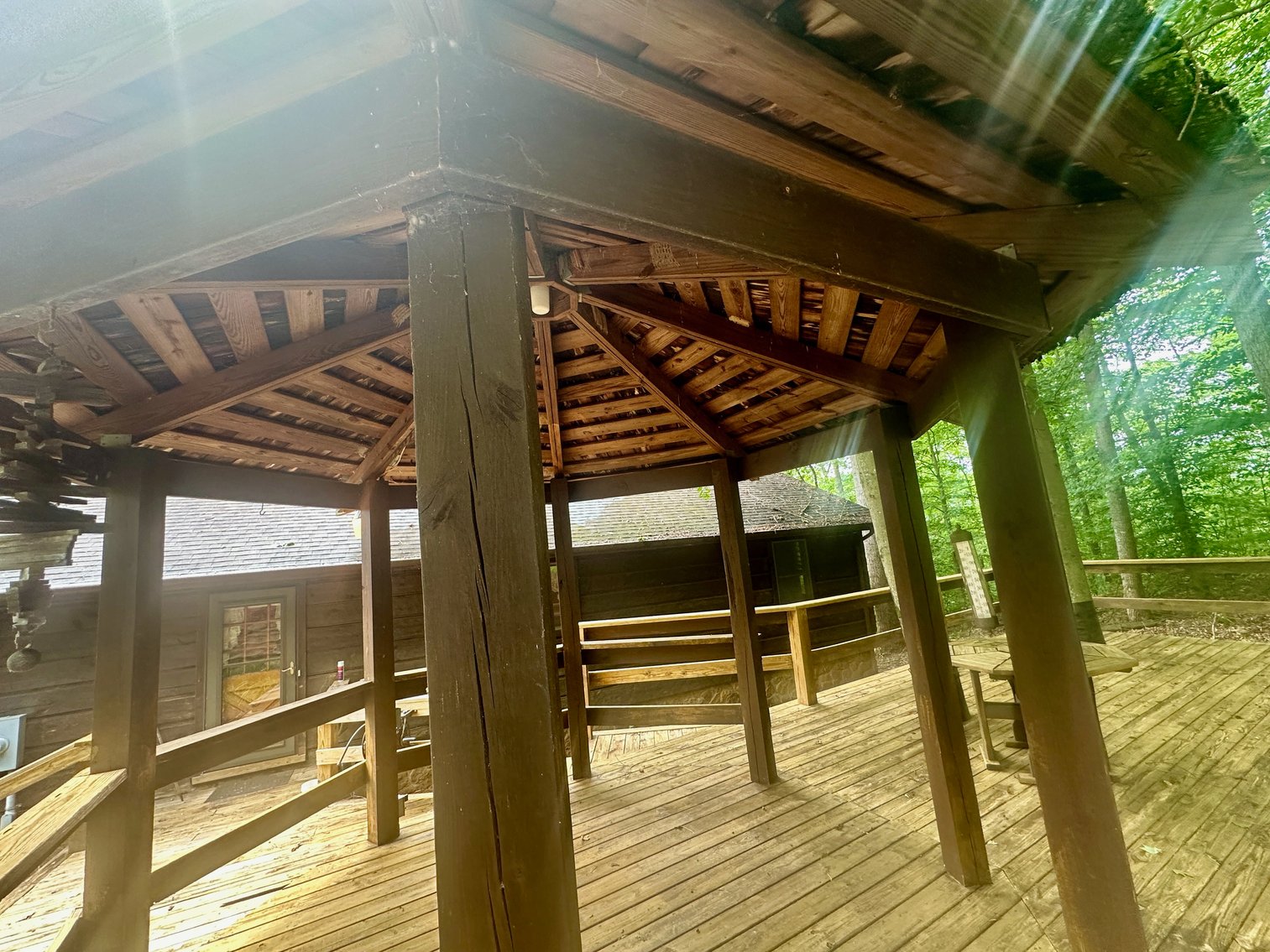 Image for 4 BR/2 BA Log Home on 7.9 +/- Acres w/400' +/- of Rapidan River Frontage & 2 Shops/Garages--Madison County, VA