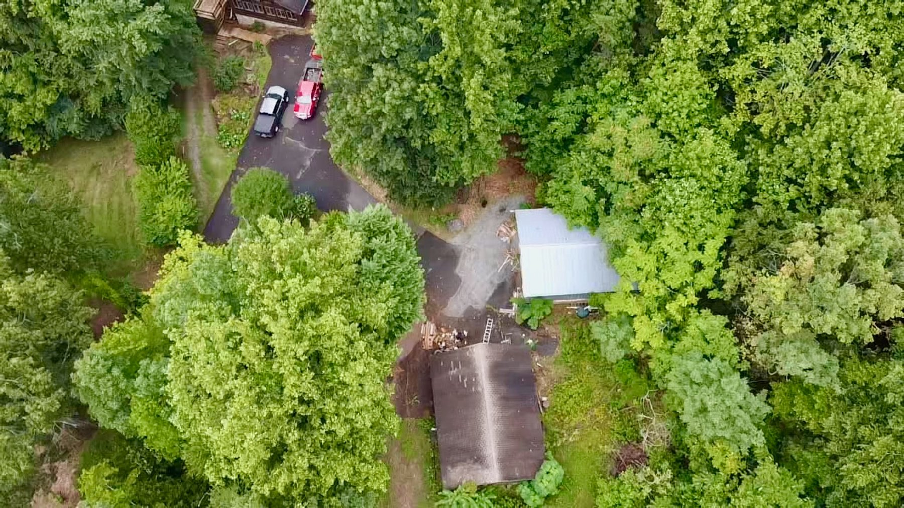 Image for 4 BR/2 BA Log Home on 7.9 +/- Acres w/400' +/- of Rapidan River Frontage & 2 Shops/Garages--Madison County, VA